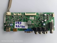 MAINBOARD TCL รุ่น LED29F2200 พาร์ท 40-0MS82D-MAD2LG (เมนบอร์ด ทีซีแอล) อะไหล่แท้/ของถอดมือสอง รับปร