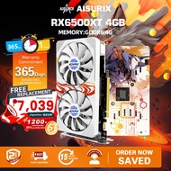 AISURIX RX6500XT 4GB Graphics Card AMD RX 6600xt 8GB GDDR6 Video Card GPU For Gaming Working