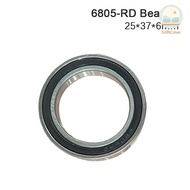 6805-RD Bearing 25*37*6 mm 6805RD Dedicated Bike Bottom Braet Bearings 6805 RD ( HT2 / BB51 ) MR2537