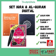 [Lulus KDN] Iqra Digital dan Alquran Digital Pen / Iqra 1- 6 Set Lengkap  Elektronik Belajar Mengaji