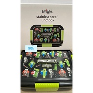 Smiggle Stainless steel lunch box minecraft