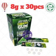 ICE COLD CHEWING GUM [8G X 30PKTS] BUBBLE GUM -HOTBALLON (KHY)
