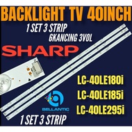 Sharp 40inch LED TV BACKLIGHT LC40LE180i LC40LE185i LC50LE295 SHARP 40inch LED TV BACKLIGHT i