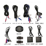 Car Blind Spot Monitoring BSD BSA BSM Radar Detection System Microwave Sensor Assistant Car Driving 