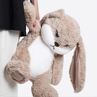 Soft Plush Rabbit Soother Toy, Stuffed Animal Birthday Gift For Baby, Easter Basket Filler Cuddle Cl