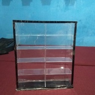 1:64 Diecast 10 Slots Acrylic Diecast Rack