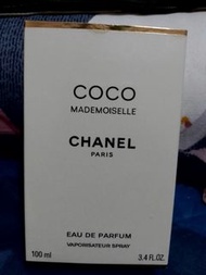 Chanel Coco Mademoiselle 100ml  ~ Eau  De  Parfum。