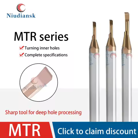MTR Series Small Bore Boring Tools CNC Lathe Tool MTR2.0 MTR3.0 MTR4.0 R0.1 L5/10/15 General Turning