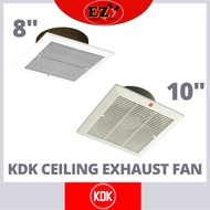 KDK EXHAUST FAN (CEILING) 8INCH/10INCH 20CQT/20TGQF/25TGQ VENTILATION FAN