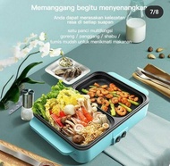 Barbeque Electril Grill Multifungsi BBQ Suki Pan .