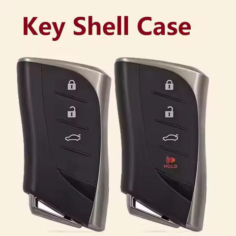 DIYKEY Remote Car Key Fob Case Suitable for Lexus ES350 LC500 LC500h LS500 LS500h GX460 LS500 UX250h