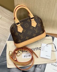 💯🆕 LV Alma 金色 雙拉鏈貝殼包 斜孭袋 棕色