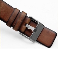 24mm Quick Release Leather Replacement Strap Band Wrist Strap For Fossil Watch 1WYT