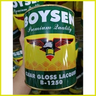 ▩ ♙ ♣ 1Liter Boysen Paint Lacquer Paint Lacquer Flo, Clear Gloss Lacquer, Lacquer Sanding Sealer