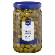(Italy) Metro Chef seedless olives mixed olives 1650g