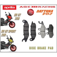 APRILIA DISC BRAKE PADS SR GT 200 SR GT SPORT 200 BEST QUALITY