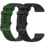 22mm Silicone Bands Compatible for Fossil Gen 5E 44mm/Gen 5 LTE/Gen 5 Men's Carlyle/Garrett/Women's Julianna Smart Watch, Replacement Quick Released Sport Fitness Watch Strap-Black