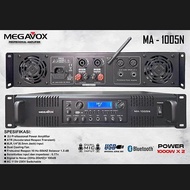Power Amplifier Megavox MA 1005N 2×1000Watt Bluetooth