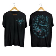 T-shirt T-SHIRT MOTIF T-SHIRT / GOLD DRAGON T-SHIRT / Blue DRAGON T-SHIRT / RAIJIN T-SHIRT / GOLD DR