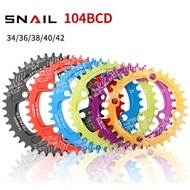 Snail BCD104 Disc Size 34/36/38/40/42 T Bicycle Parts