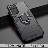 CASE XIAOMI REDMI NOTE 11 PRO RUGGED ARMOR ROBOT STANDING IRING CASE