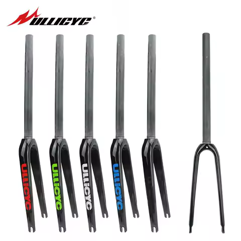 Ullicyc 14 16 18 20 22"inch Folding BMX Bike T800 Full Carbon Fiber Fork Carbon Bicycle Front Forks 