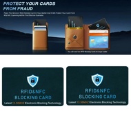 RFID Blocking Card, Anti-Theft Blocker Contactless Debit Credit Card Passport Protector Slim Electro