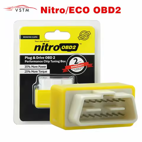 4 Color Eco OBD2 & Nitro OBD2 Gasoline Plug & Drive Performance For Benzine Eco OBD2 ECU Chip Tuning