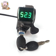 [NEW] 12V/24V/36V/48V/60V/72V Throttle Ebike With Battery Power Display Thumb Grips TH