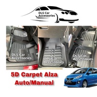 5D Carpet Perodua ALZA #Kereta Carpet Alza#