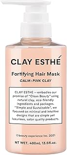 BX Clay Et Forty Fying Hair Mask, Pink Clay, 14.1 oz (400 g)
