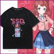 Summer T-Shirt - Cosplay Saki Hanami from Idolm@STER by HT Gakuen