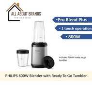 PHILIPS 800W Blender with To Go Tumbler HR2765