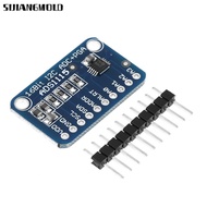 SIJIANGMOLD Analog To Digital Module, I2C Interface 16Bit ADS1115 Development Board, Low Power 4 Inp