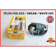 Coil Plug Coil Ex5 / Dream / Kriss110 / Wave110 / Y125z / Y125zr API Taiwan (100% Original)