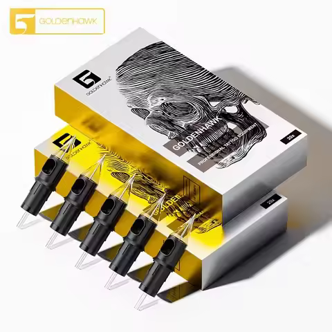 20/50PCS Disposable Tattoo Needles Round Liner 1RL 3RL 5RL 7RL 9RL 11RL 14RL Steriled Semi-Permanent