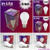 In-Lite LED Lights inlite Bulbs INB007 3W, 5W, 7W, 9W, 12W, 15W, 18W White