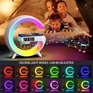 BT-3401 G Lamp: LED Clock, Bluetooth Speaker & Wireless Charger |