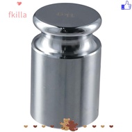FKILLA 1000 g Calibration Weight, Stainless Steel 1KG Scale Calibration Weight, Durable Silver High 
