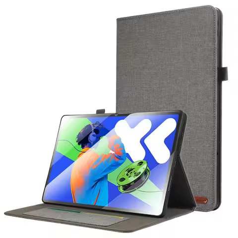 For Lenovo Idea Tab Pro/Xiaoxin Pad Pro 12.7 2025 Case Fabric Flip Stand Cover For Lenovo Xiaoxin Pa
