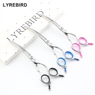 【Big-promotion】 Dog Grooming Scissors 6.5 Inch Dog Curved Shears Right Hand Curve Scissors Lyrebird 