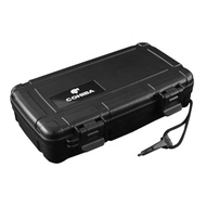 Cigar Cigarette Case Portable Waterproof Sealed Cigar Moisturizer Portable Travel Cigar Case 5pcs Ci