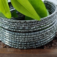 Oxidised Black Metallic Bangles (Ready Stock in Malaysia. Next day delivery)