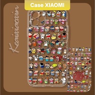 Redmi 12 13C 9C 10A 9A 12C 9T 11A 10 9 10C 9C NFC Note Sinchan Pose Case