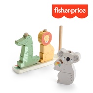 【Fisher price 費雪】木製動物疊疊樂