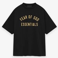 Fear Of God Essentials Jersey Crewneck (FW24) - Black