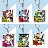 My Hero Academia Deku Shoto Bakugo Anime Acrylic Keychain Mha Keychain