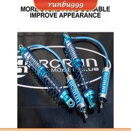 RCGOFOLLOW Aluminum Alloy Front Rear Shock Absorber Rc Front Rear Shock Absorber For 1/10 RCRUN LC80 RC Car Part Blue