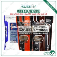 HIKARI MIX 3IN1 | HIKARI ORANGE, HIKARI BROWN, HIKARI DEEP RED | Rainbow Fish Food, Red Eyelashes, F