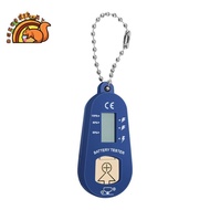 Button Battery Tester, Keychain Pocket Portable and  Battery Tester to Check Remaining Battery Power
